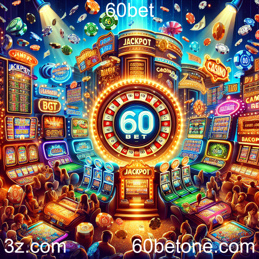 Experimente a Emoção dos Jackpots no 60bet